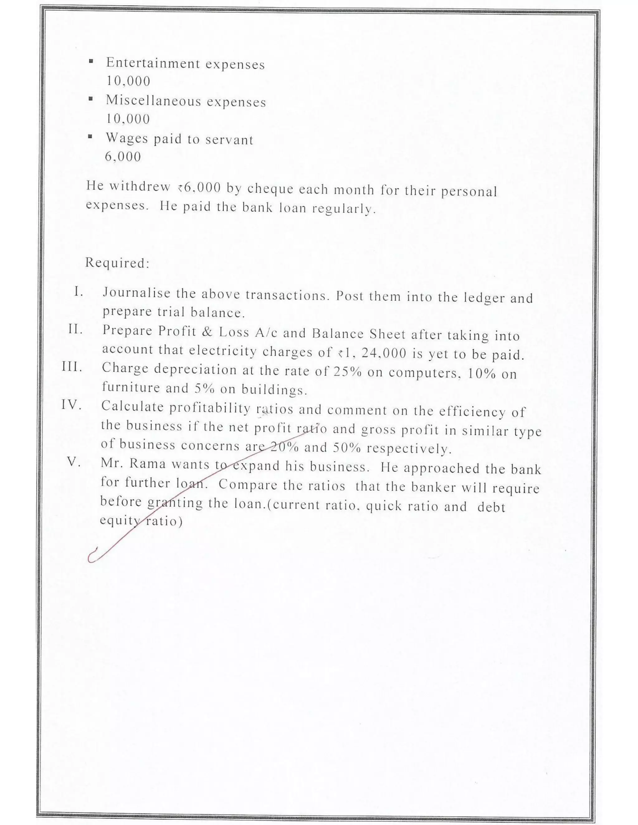 Solved Cbse Class 12 Accountancy Full Project(Comprehensive Project, Ratio Analysis and Cash Flow Statements with Conclusion)