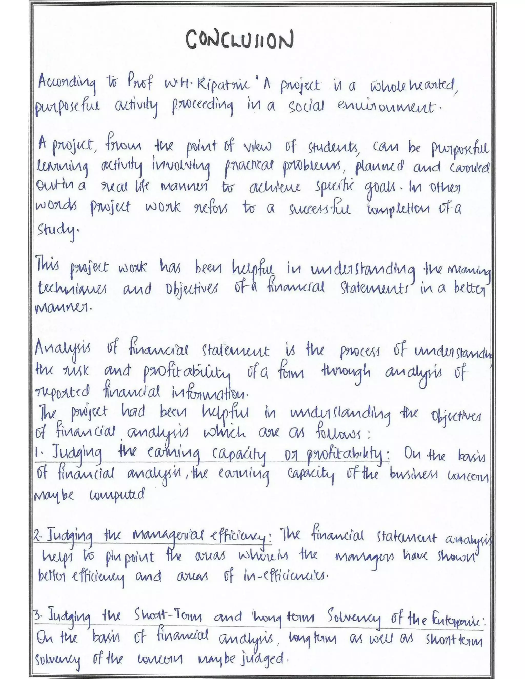 Solved Comprehensive Project Cbse Class 12 Accountancy Project