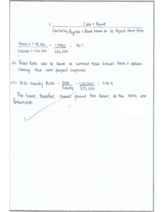 Solved Comprehensive Project Cbse Class 12 Accountancy Project