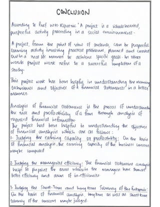 Solved Comprehensive Project Cbse Class 12 Accountancy Project