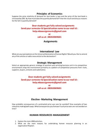 Solved nibm assignments | DOCX