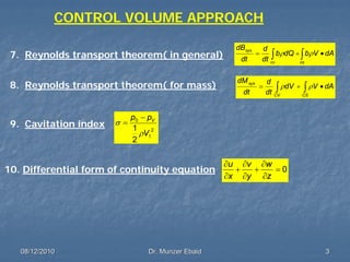 Solved problems 1(control volume) | PDF