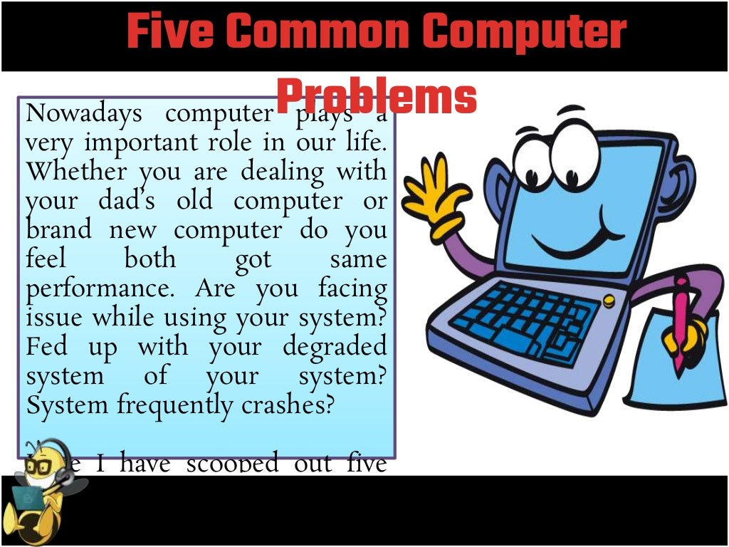 Solve five problems related to computer