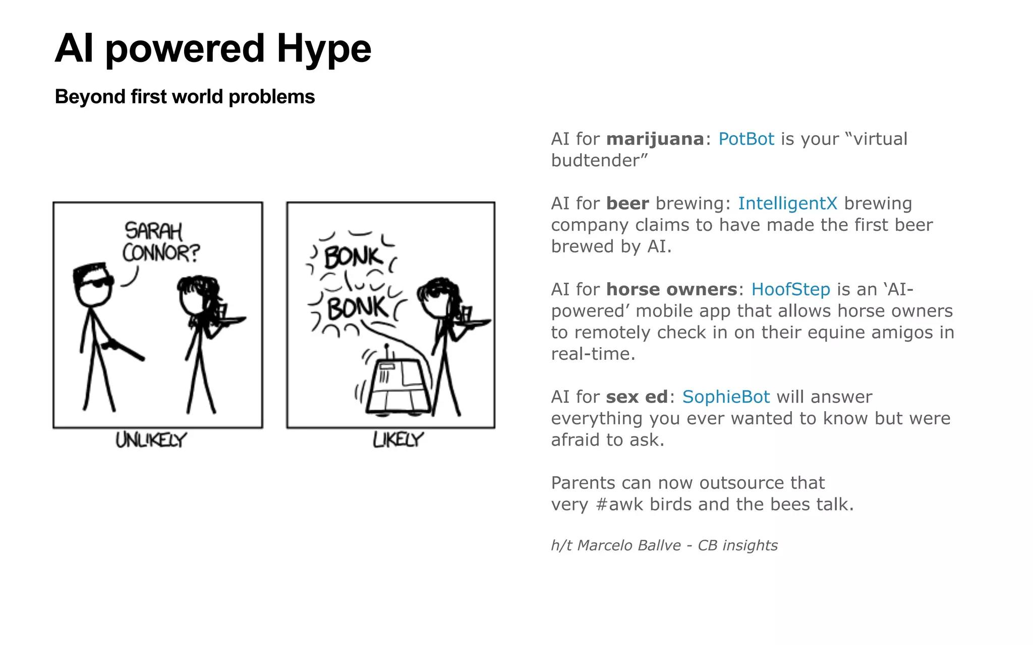 Machine Learning why now
The perfect storm
Value
Creation
01
02
Data
Algorithms
03
04
Hardware
Talent
(humans)
and tools
(for humans)
 