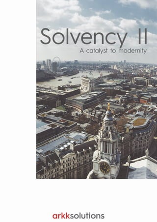 Solvency II - catalyst for modernisation - whitepaper