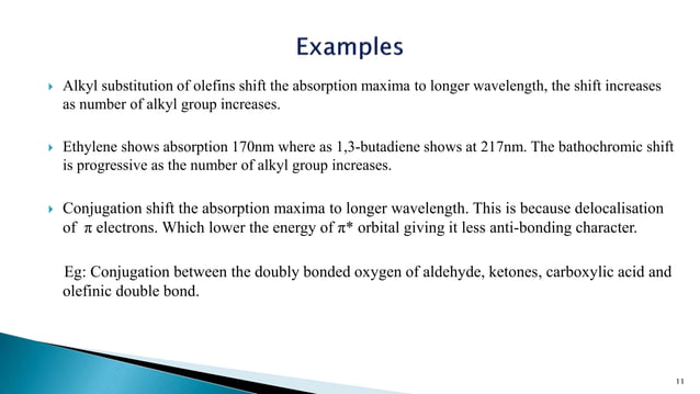 Solvents and solvent effect in UV - Vis Spectroscopy, By Dr. Umesh ...