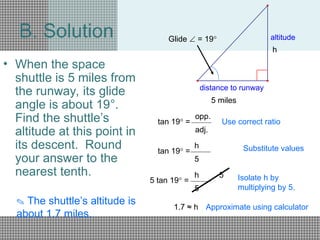 Solve Right Triangles PowerPoint 2.pptdd | PPT