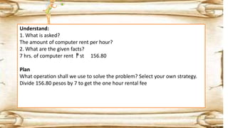 Solves Multi- step Routine and Non-routine Problems involving Division ...