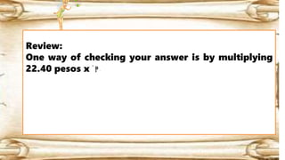 Solves Multi- step Routine and Non-routine Problems involving Division ...