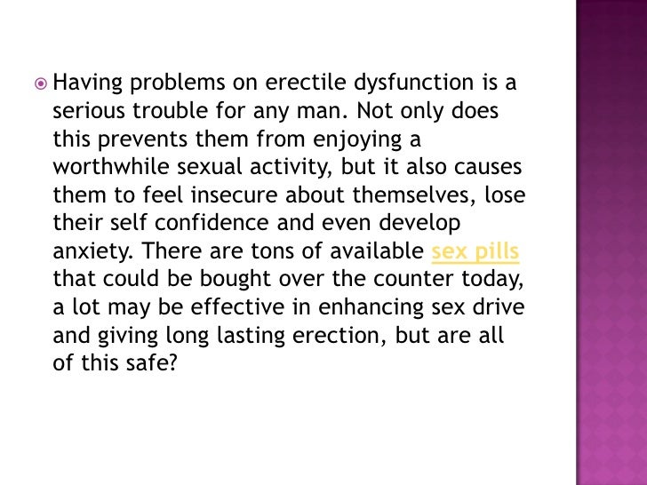 Solve your ed problems with safe and effective Sex Pills