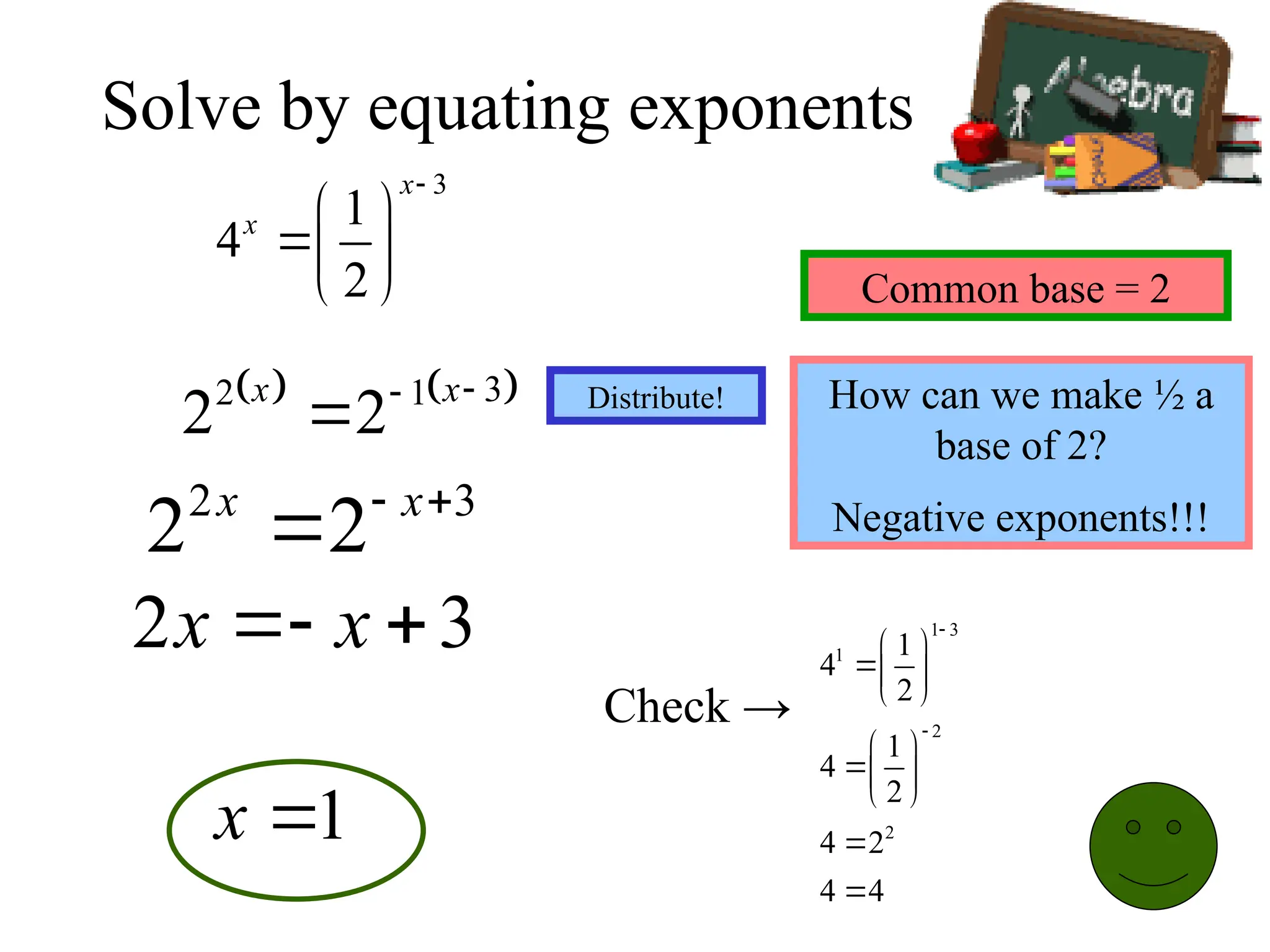 Solving Exponential Equations Ppt