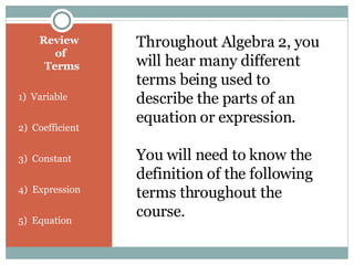 Solving Linear Equations | PPS
