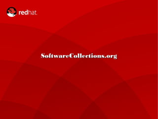 SSooffttwwaarreeCCoolllleeccttiioonnss..oorrgg 
SCALE 12x 
 