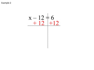 Solving 2 step equations examples | PPTX