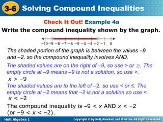 Solving Compound Inequalities .ppt
