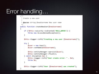 Error handling…
18
 