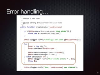 Error handling…
18
 