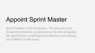 Solving Design and Business Problems in 3 Days with Google Design Sprint by Borrys Hasian from Circle UX Slide 20