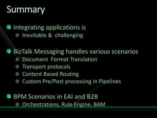 Solving Enterprise Integration Challenges With Biz Talk Server