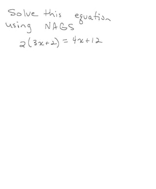 Solving Equations 3 29 10