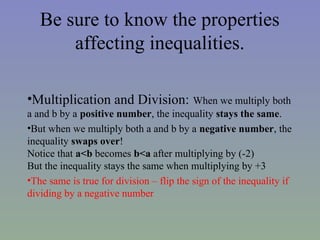 Solving Inequalities Using Proper functions .ppt