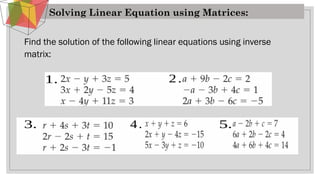 Solving Linear Equation using inverse matrix (1).pptx