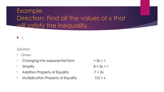 Comprehensive Guide to Solving Logarithmic Equations and Inequalities ...