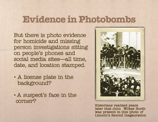 Solving murders with social media