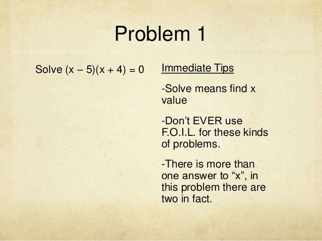 solving polynomial equations in factored form polynomial factored form