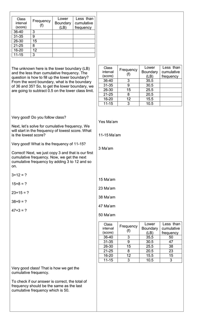 Solving Problems Involving Measures Of Position Quartiles docx