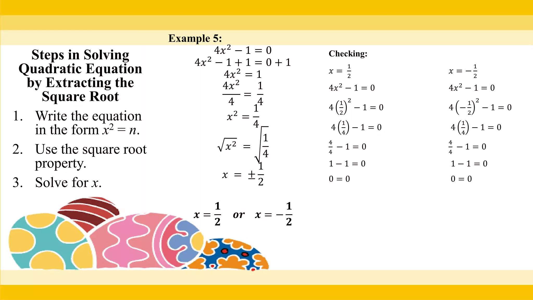 Solving Quadratic Equations | PDF | Physics | Science