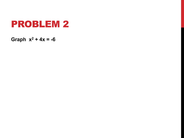 Solving Quadratic Equations by Graphing | PPTX