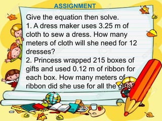 Solving routine and non routine problems involving multiplication ...