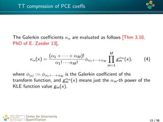 Tensor train to solve stochastic PDEs | PDF
