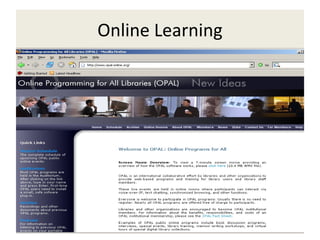 Online Learning 