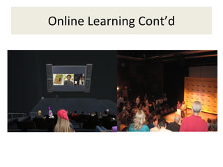 Online Learning Cont’d 