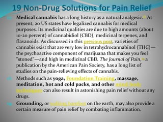 Photo inspiration: Picture Idea: Solving Your Pain The Non Drug Way