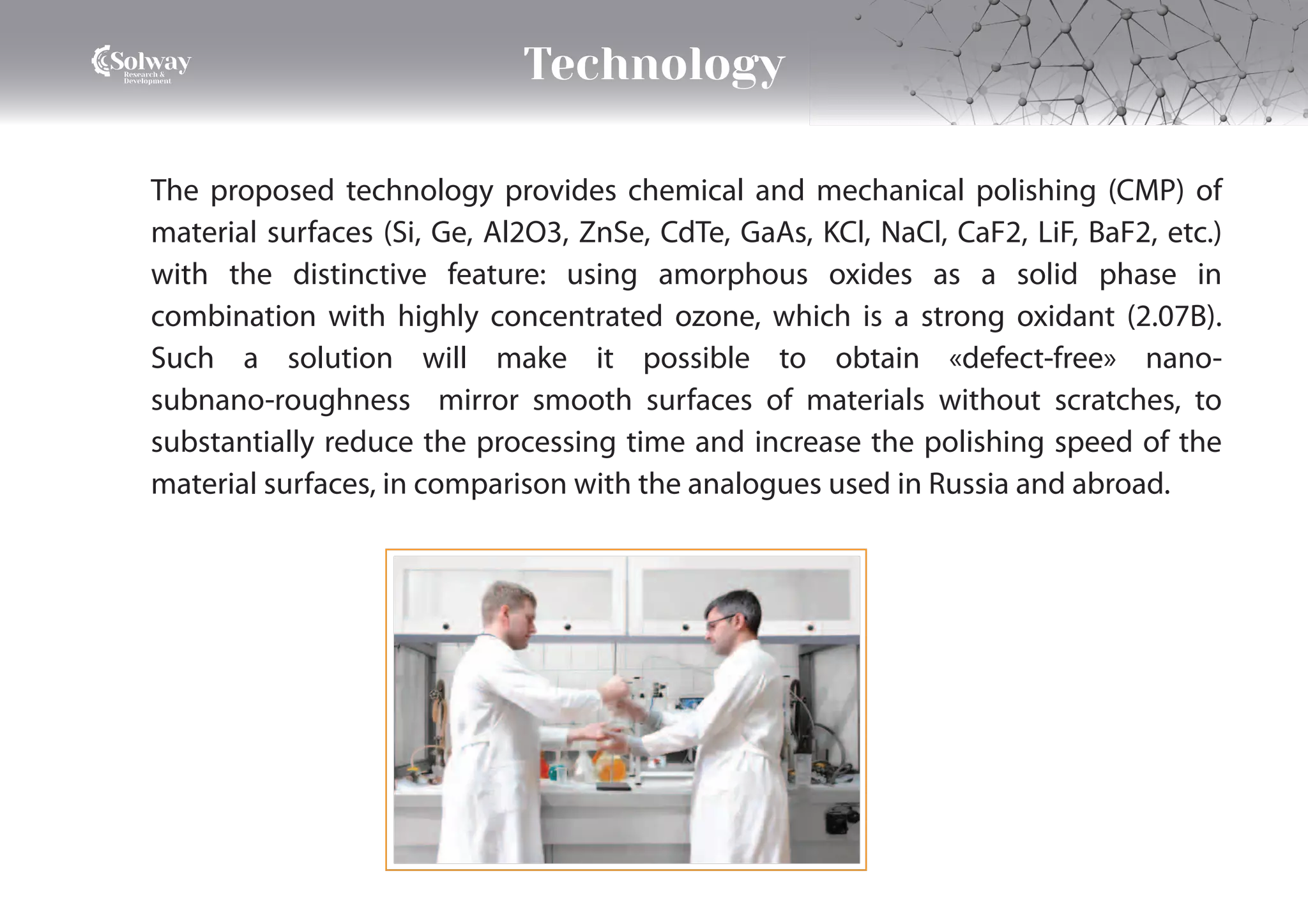 Technology of chemical-mechanical polishing (CMP) of material surfaces ...