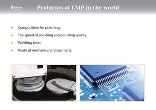 Technology of chemical-mechanical polishing (CMP) of material surfaces ...