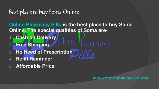 Online soma pharmacy