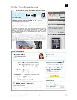Mindshare Report - Executive Summary - Social Media Academy | PDF