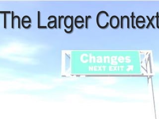 13.9.2014 Dr. Ute HillmerThe Larger Context  