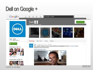 13.9.2014 Dr. Ute HillmerDell on Google +  