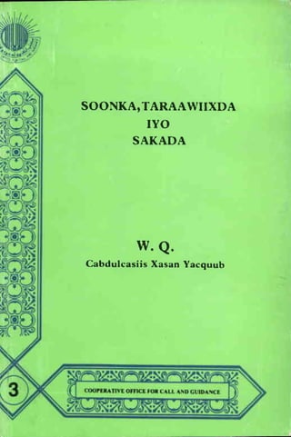 Somali Islam   soonka