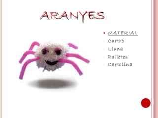 ARANYES MATERIAL Cartró Llana Palletes Cartolina 
