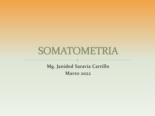 Mg. Janided Saravia Carrillo
Marzo 2022
 