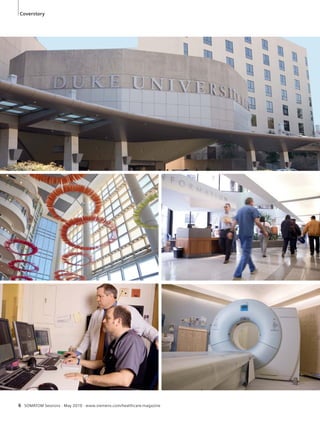 Coverstory 
6 SOMATOM Sessions · May 2010 · www.siemens.com/healthcare-magazine 
 