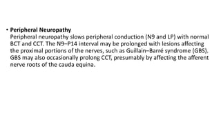 Lp Risks Nerve Somatosensory evoked potential | PPTX