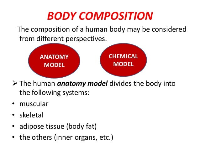 body composition and somatotype of