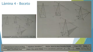 Lámina 4 - Boceto
 